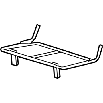 15899425 GM Cushion Frame, Driver Side Illustration 1 of 1