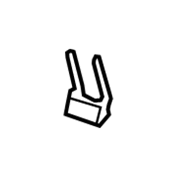 GM 15899604 Headrest Guide 15899604 GM Headrest Guide Illustration 1 of 1