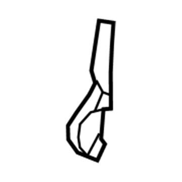 GM 15900364 Latch Cover 15900364 GM Latch Cover Illustration 1 of 1