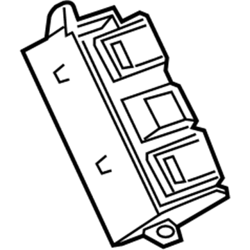 84159989 GM Alarm Switch, Front Rear Illustration 1 of 1
