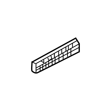 GM 84227355 Nameplate 84227355 GM Nameplate Illustration 1 of 1