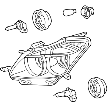 Pontiac Headlight - 88975714