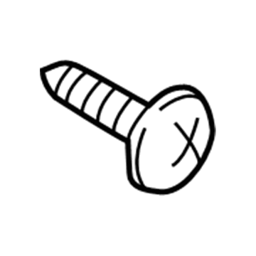 Chevy 11504655 Adjust Gear Screw