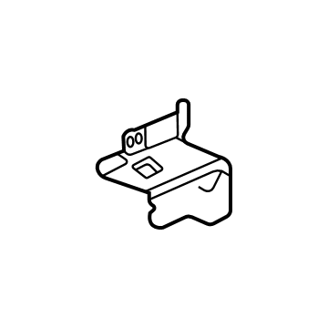GM 23347087 Inner Hinge Pillar Bracket, Driver Side 23347087 GM Inner Hinge Pillar Bracket, Driver Side Illustration 1 of 1