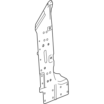 GM 84941470 Outer Hinge Pillar, Front Driver Side 84941470 GM Outer Hinge Pillar, Front Driver Side Illustration 1 of 1