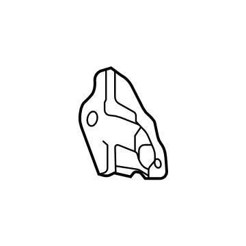 GM 84595740 Bracket, Inner Driver Side 84595740 GM Bracket, Inner Driver Side Illustration 1 of 1