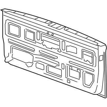 GM 85526194 Tail Gate 85526194 GM Tail Gate Illustration 1 of 1