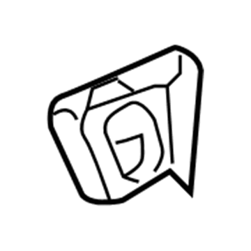 15064172 GM Bracket, Passenger Side Illustration 1 of 1