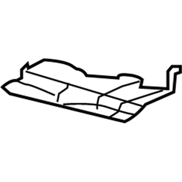 25909410 GM Insulator, Passenger Side Illustration 1 of 1