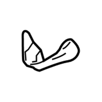 GM 10360700 Deflector 10360700 GM Deflector Illustration 1 of 1