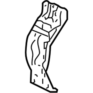 GM 15129421 Center Bracket 15129421 GM Center Bracket Illustration 1 of 1