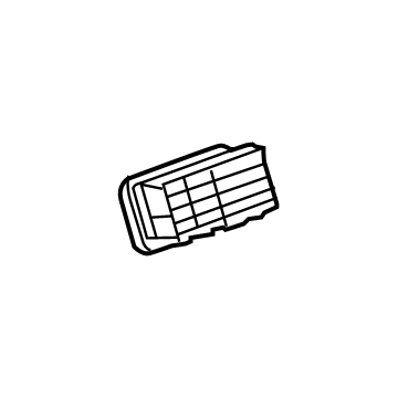 GM 84782995 Air Outlet Vent 84782995 GM Air Outlet Vent Illustration 1 of 1
