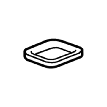 GM 22996845 Battery Cover Upper Seal 22996845 GM Battery Cover Upper Seal Illustration 1 of 1