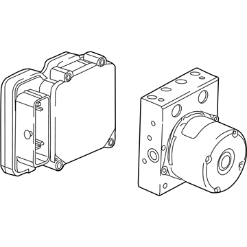 GM 84361150 ABS Control Unit 84361150 GM ABS Control Unit Illustration 1 of 1