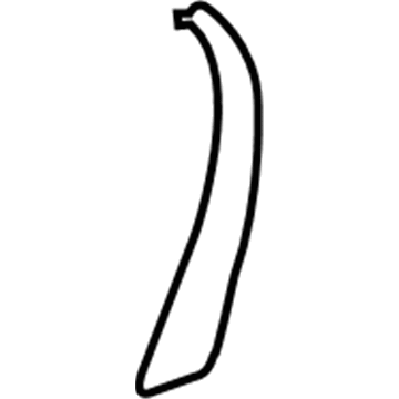 GM 22942222 Handle Cover, Passenger Side 22942222 GM Handle Cover, Passenger Side Illustration 1 of 1