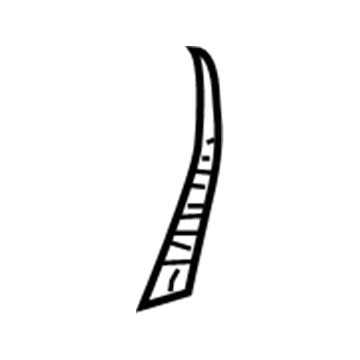 GM 23133923 Pull Handle, Driver Side 23133923 GM Pull Handle, Driver Side Illustration 1 of 1