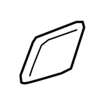 GM 22976297 Handle, Inside Cap, Driver Side 22976297 GM Handle, Inside Cap, Driver Side Illustration 1 of 1