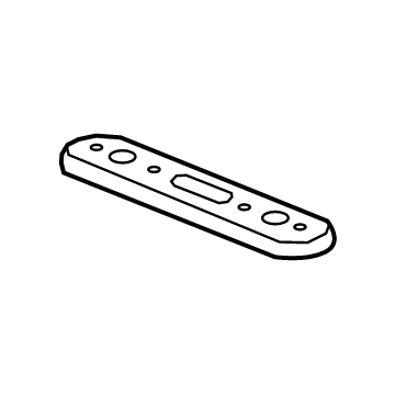 84134016 GM Front Pipe Bracket Illustration 1 of 1