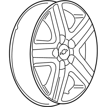 Chevy Impala Limited Wheel Cover - 9598750