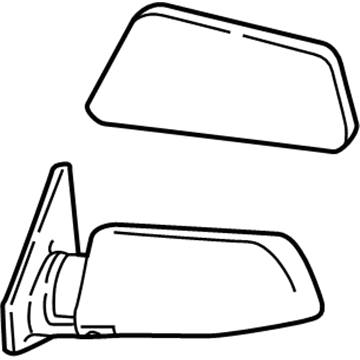 Chevy 15001801 Mirror