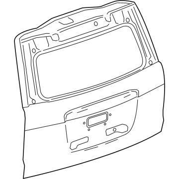 GM 85592485 Lift Gate 85592485 GM Lift Gate Illustration 1 of 1