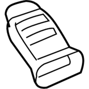 GM 12455571 Lock Cylinder 12455571 GM Lock Cylinder Illustration 1 of 1