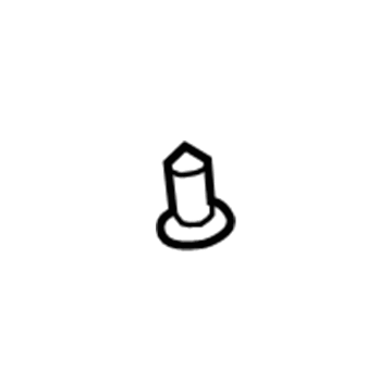 GM 11609269 Trailer Hitch Bolt 11609269 GM Trailer Hitch Bolt Illustration 1 of 1