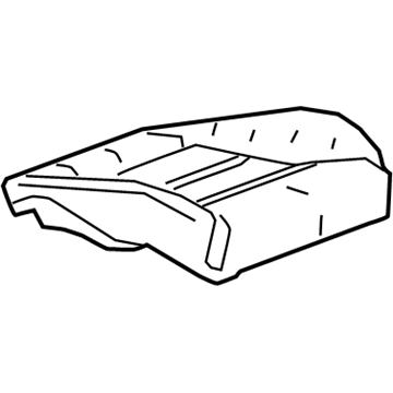 GM 84568048 Occupant Sensor, Front Passenger Side 84568048 GM Occupant Sensor, Front Passenger Side Illustration 1 of 1
