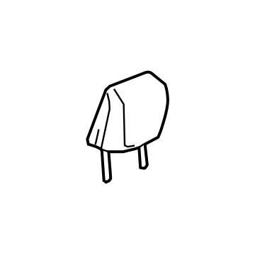 Cadillac 85527581 Headrest