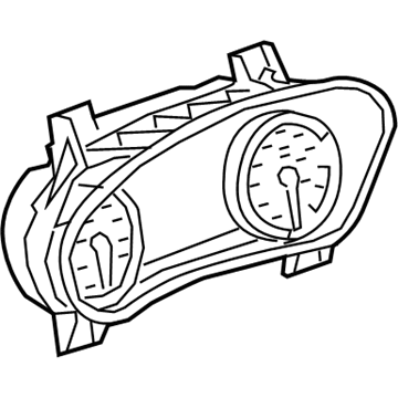 Cadillac Instrument Cluster - 84535363