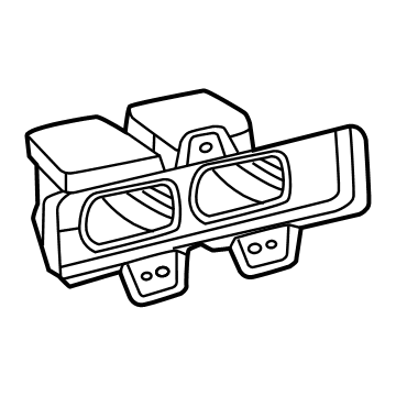 Chevy 85589815 Center Duct