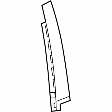 84252225 GM Applique, Front Driver Side Illustration 1 of 1