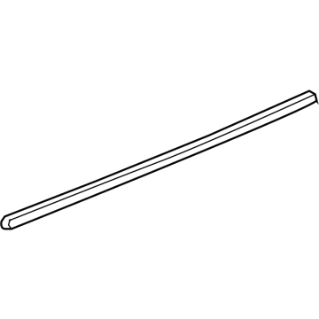 85576566 GM Belt Molding, Front Driver Side Illustration 1 of 1