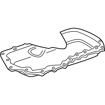 Chevy 12587964 Oil Pan Gasket