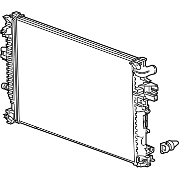 Buick Regal TourX Radiator - 84208066