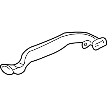 GM 15129468 Outlet Duct, Passenger Side 15129468 GM Outlet Duct, Passenger Side Illustration 1 of 1