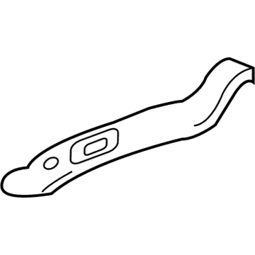 23405513 GM Outlet Duct, Driver Side Illustration 1 of 1