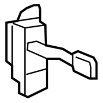 20960701 GM Door Check, Rear Lower Illustration 1 of 1