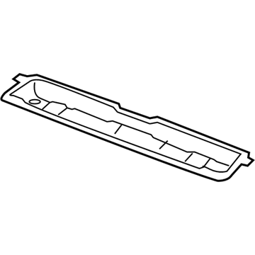 GM 15825880 Windshield Header 15825880 GM Windshield Header Illustration 1 of 1