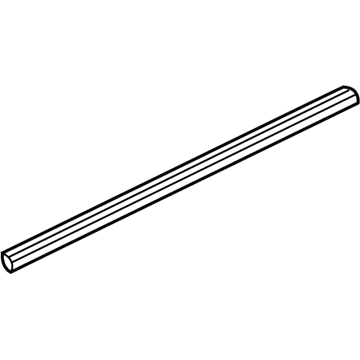 GM 84796476 Belt Weatherstrip, Rear Driver Side 84796476 GM Belt Weatherstrip, Rear Driver Side Illustration 1 of 1