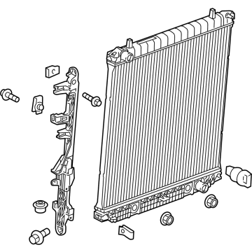 Chevy 84671375 Radiator
