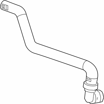 GM 84129285 Outlet Hose 84129285 GM Outlet Hose Illustration 1 of 1