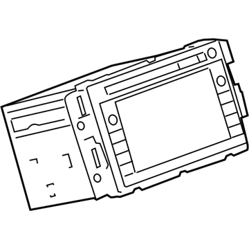 22753251 GM Radio Illustration 1 of 1