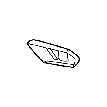 Chevy 86549878 Fog Lamp Bezel