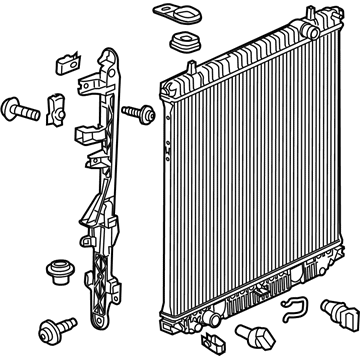 Chevy 84671374 Radiator