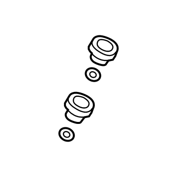 GM 12671375 Filler Tube 12671375 GM Filler Tube Illustration 1 of 1
