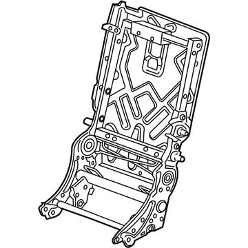 GM 84624136 Seat Frame, Rear Passenger Side 84624136 GM Seat Frame, Rear Passenger Side Illustration 1 of 1