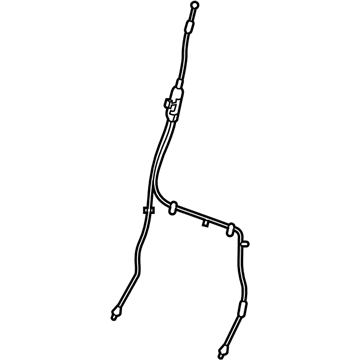 84694747 GM Release Cable, Rear Illustration 1 of 1