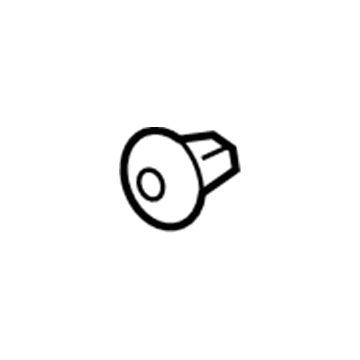 GM 22874407 Seat Belt Assembly Retainer 22874407 GM Seat Belt Assembly Retainer Illustration 1 of 1