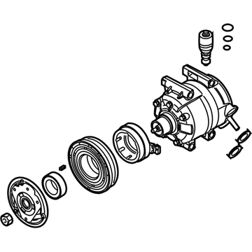 Pontiac A/C Compressor - 89019077
